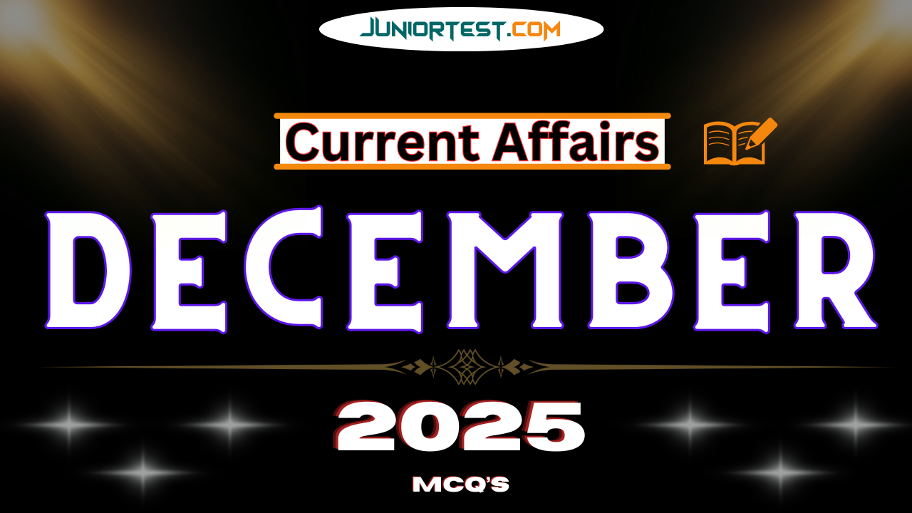 Current Affairs | December- 2025