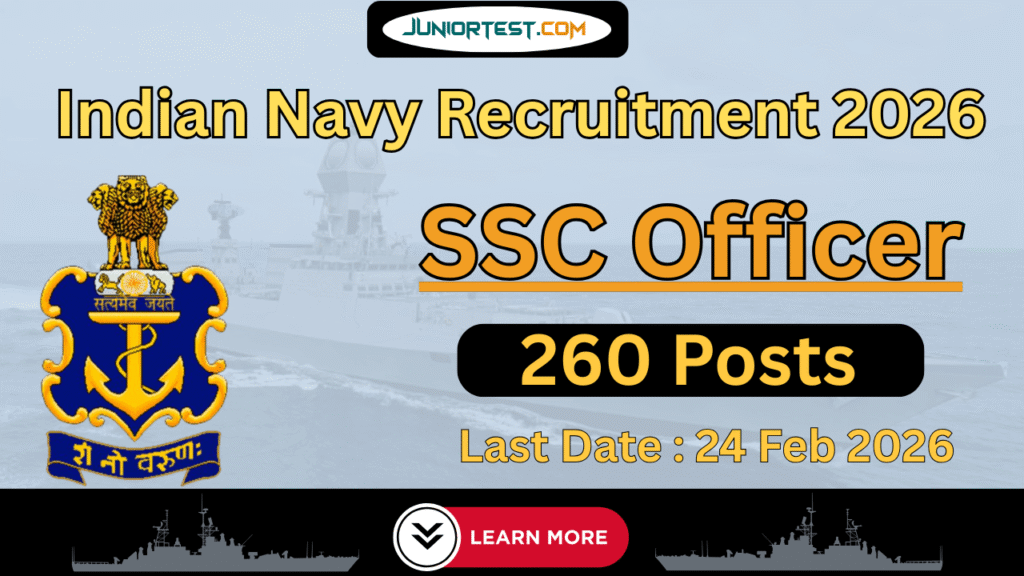 Indian Navy SSC Officer Recruitment 2026