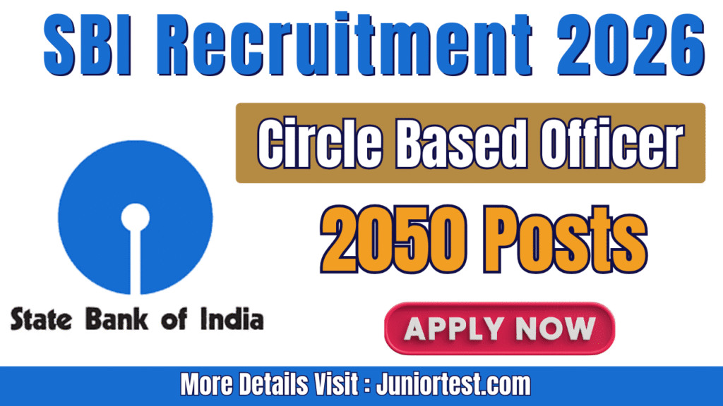 SBI CBO Recruitment 2026