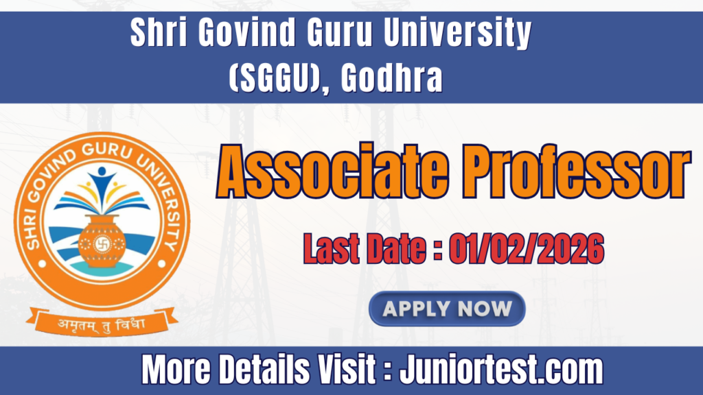 SGGU Recruitment 2026