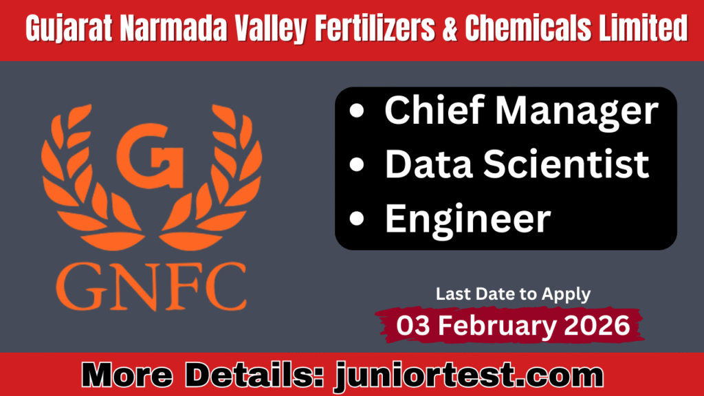 GNFC Recruitment 2026