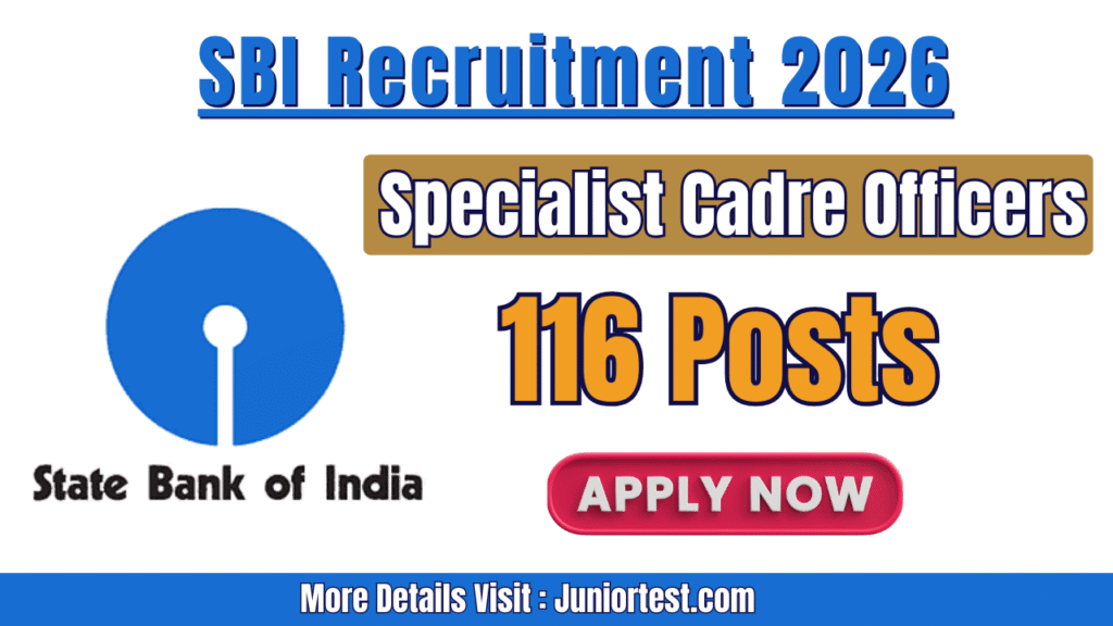 SBI SCO Recruitment 2026