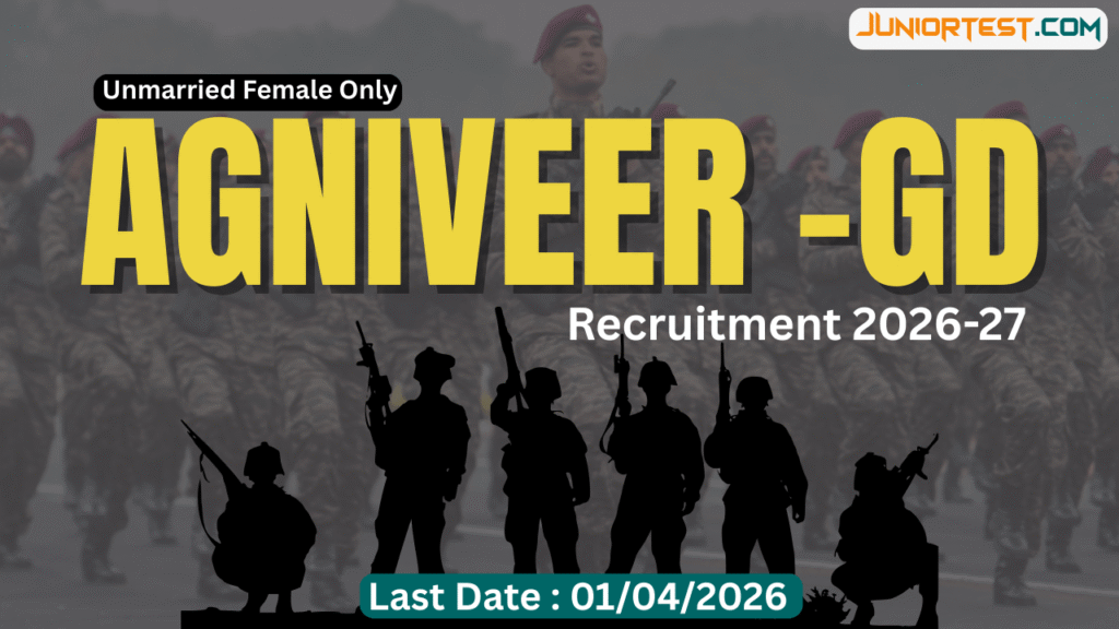Army Agniveer General Duty Recruitment 2026