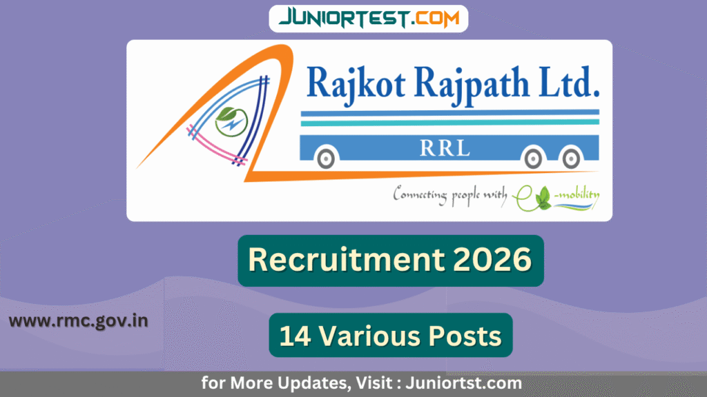 Rajkot Rajpath Ltd. Recruitment 2026