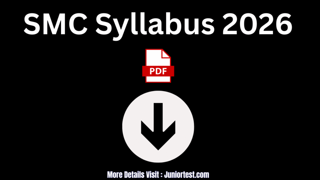 SMC Syllabus 2026
