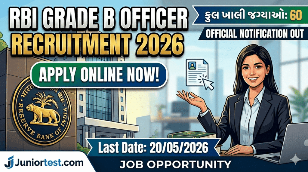 RBI Grade B Recruitment 2026