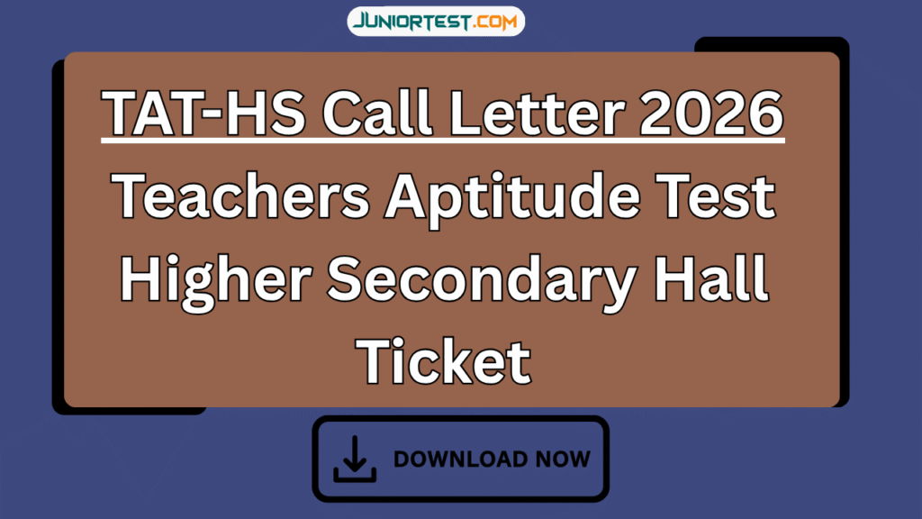 TAT-HS Call Letter 2026