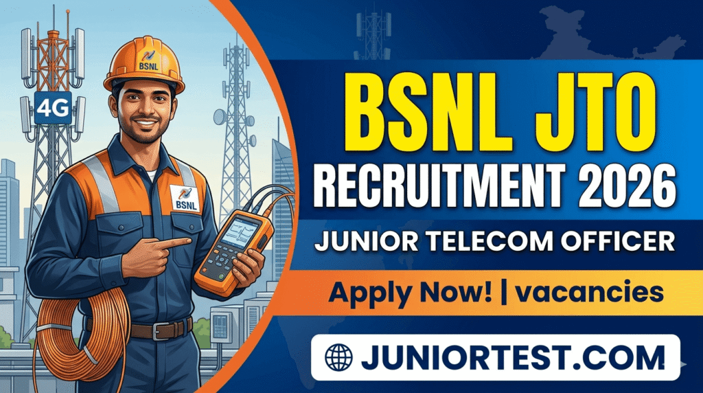 BSNL JTO Recruitment 2026