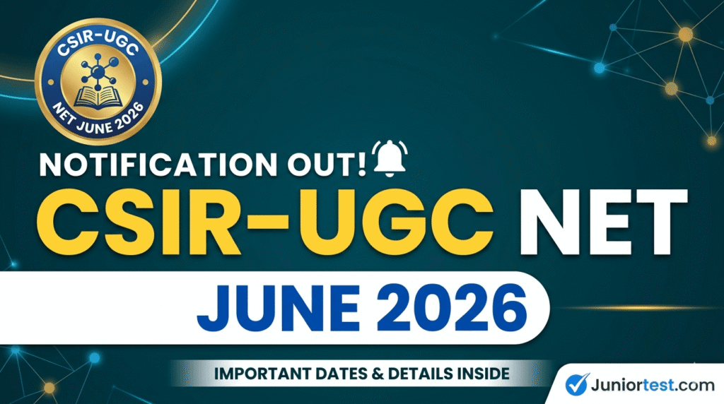 CSIR UGC NET June 2026