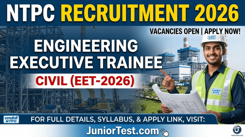 NTPC Recruitment 2026