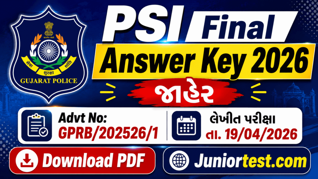 PSI Final Answer Key 2026