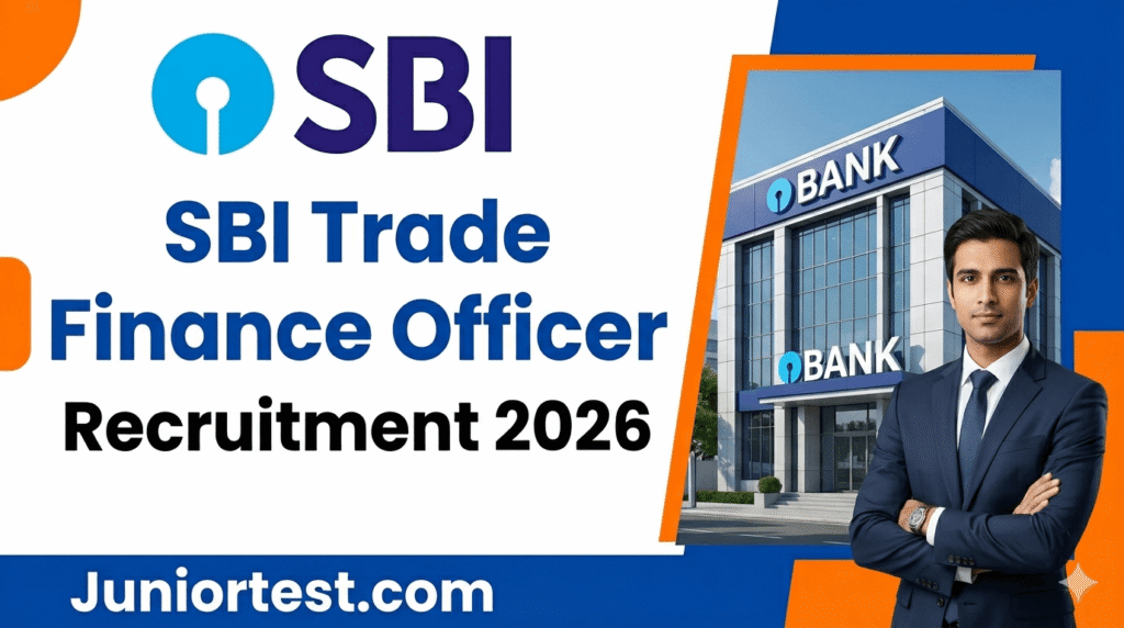 SBI Trade Finance Officer Recruitment 2026