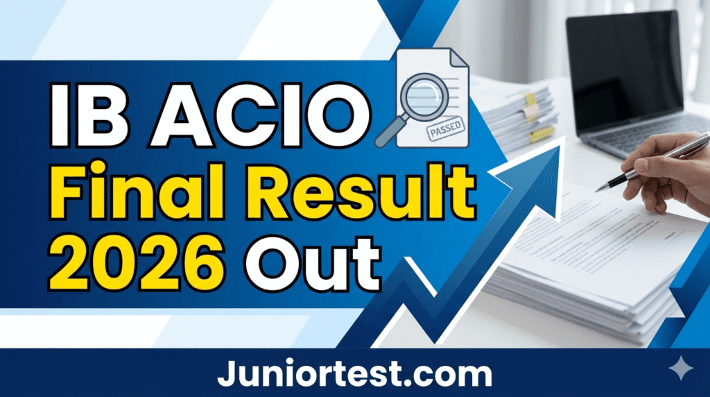 IB ACIO Final Result 2026