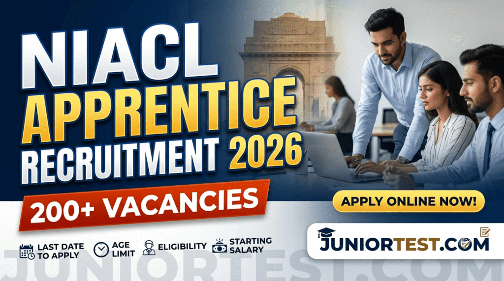 NIACL Apprentice Recruitment 2026
