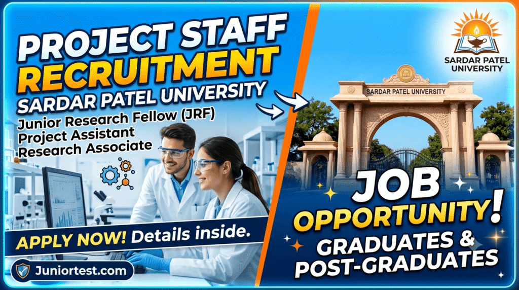 SPU Project Staff Recruitment 2026