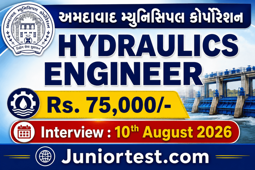 AMC Hydraulics Engineer Recruitment 2026