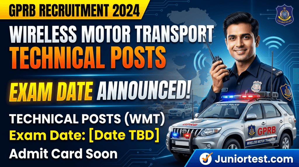 GPRB Technical Posts Exam Date 2026
