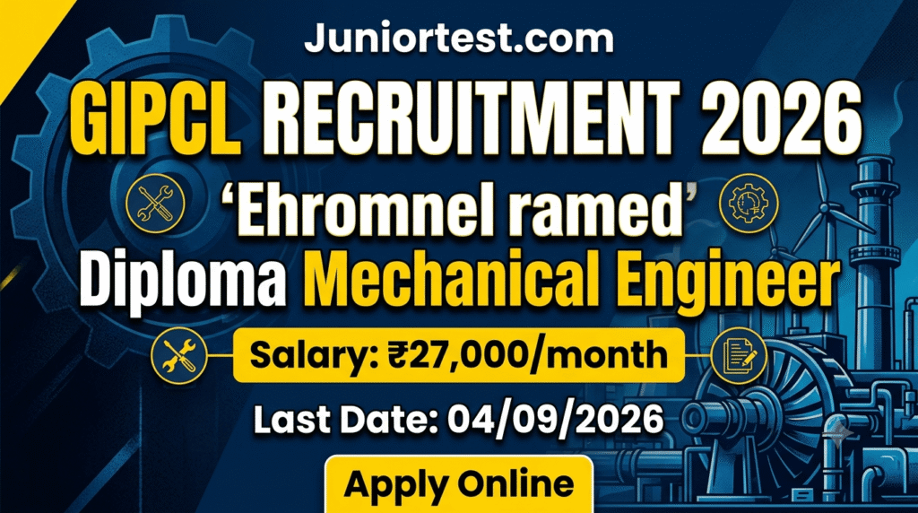 GIPCL Diploma Mechanical Engineer