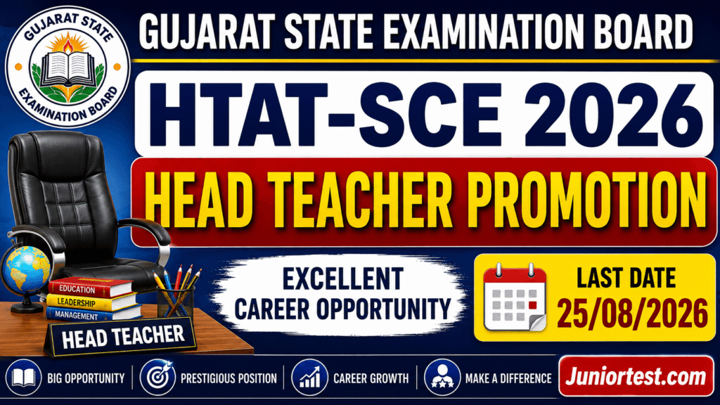 Head Teacher Promotion Exam Notification