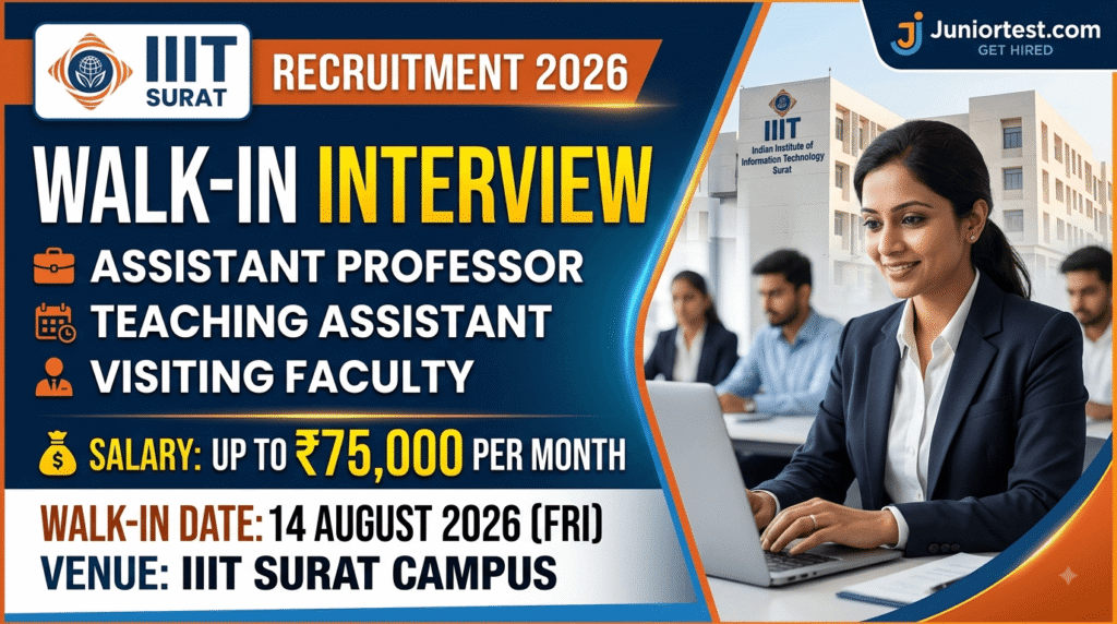 IIIT Surat Recruitment 2026