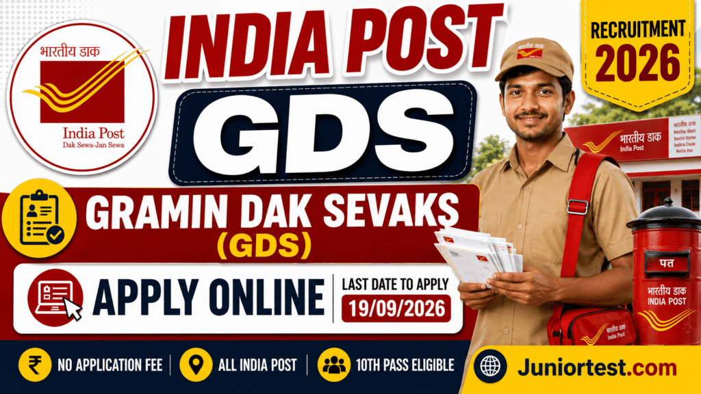 India Post GDS Recruitment 2026