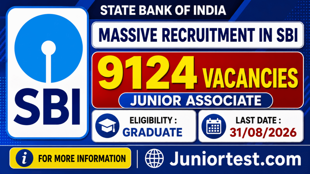 SBI Clerk Recruitment 2026
