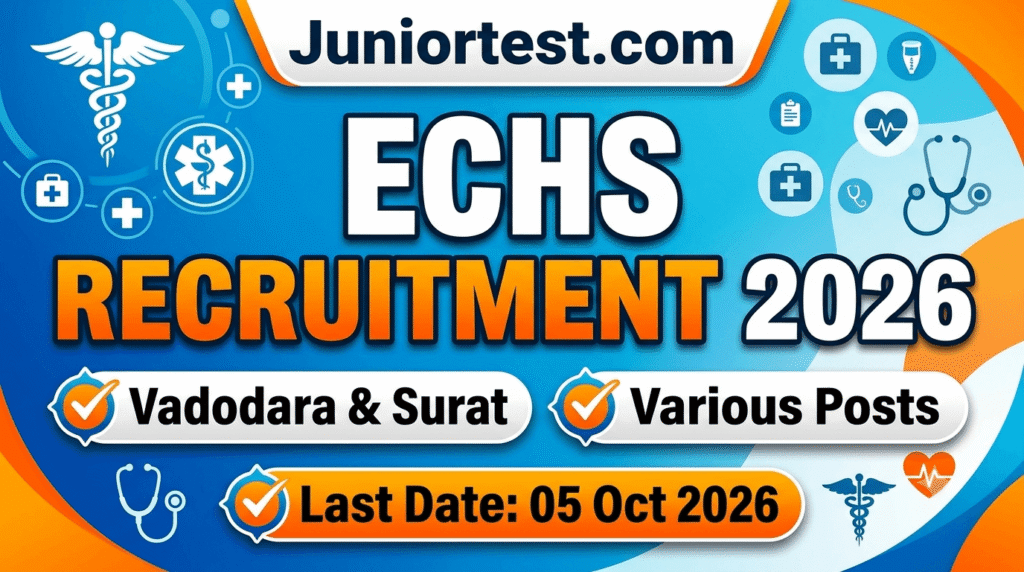 ECHS Recruitment 2026