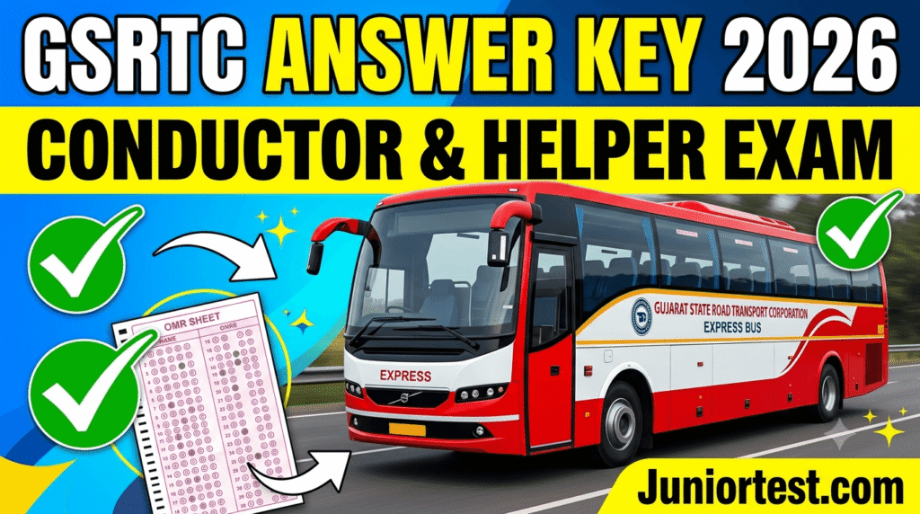GSRTC Provisional Answer Key