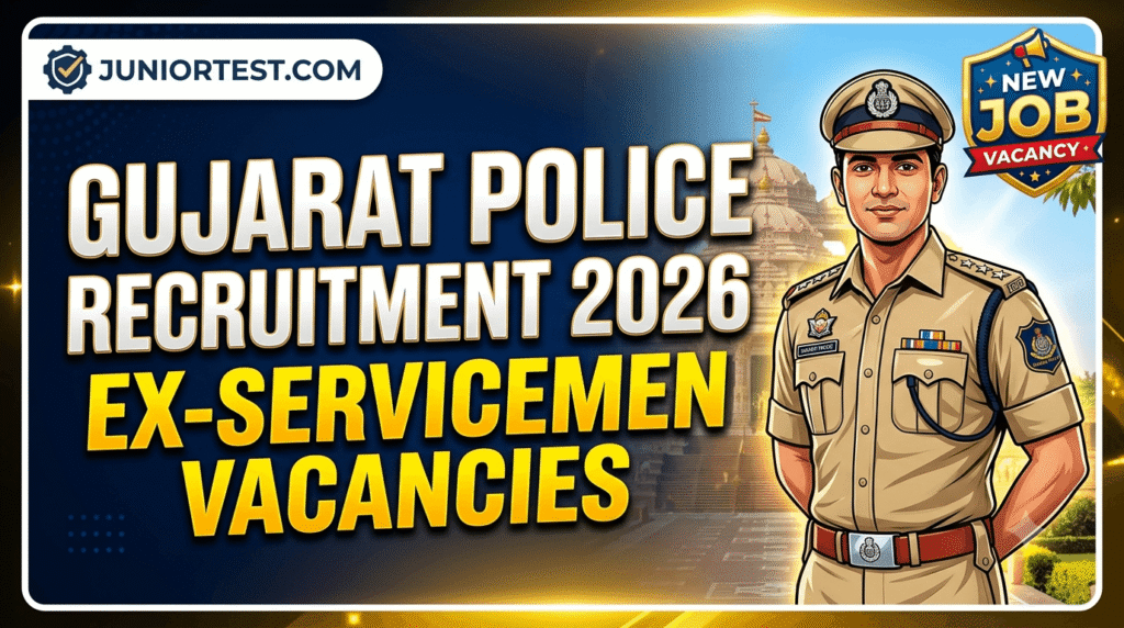 Gujarat Police Ex-Servicemen Recruitment