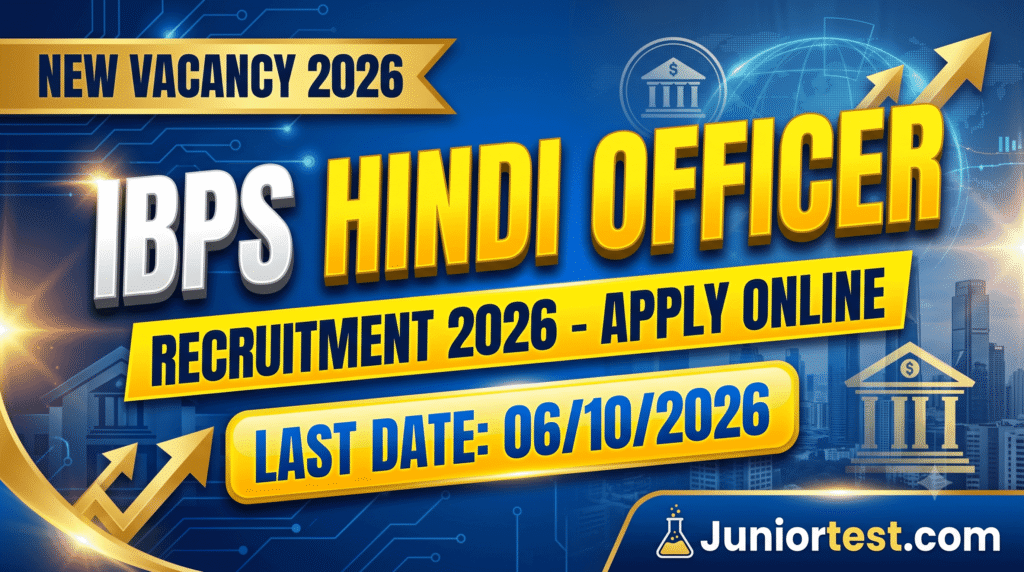 IBPS Hindi Officer Recruitment