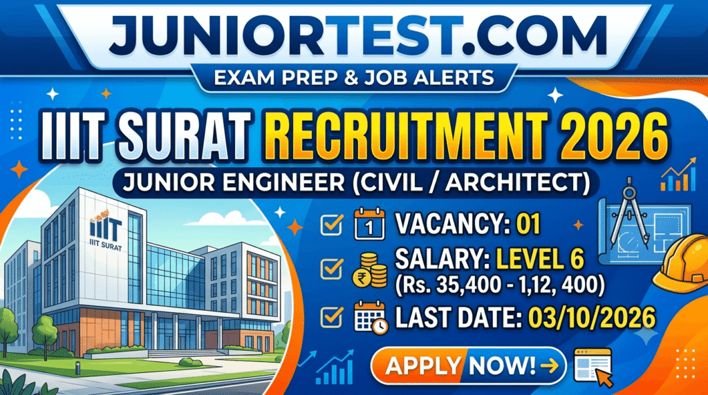 IIIT Surat Junior Engineer