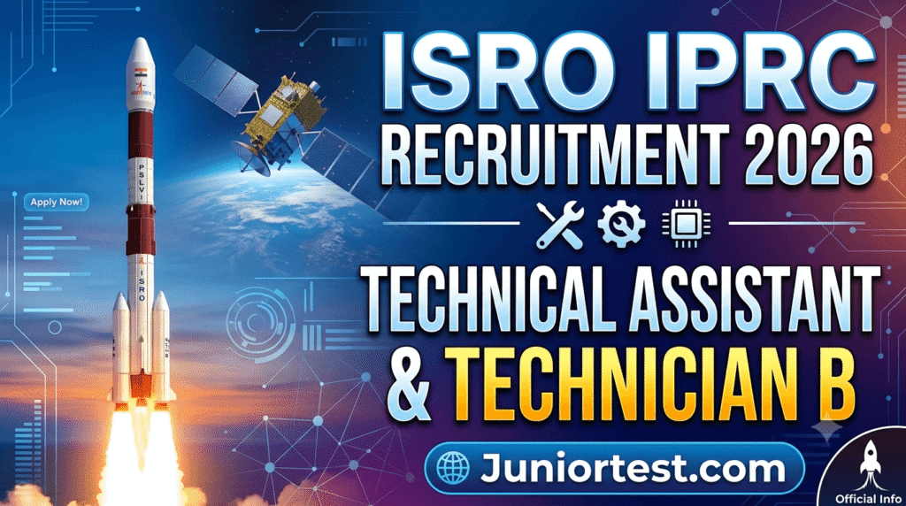 ISRO IPRC Recruitment