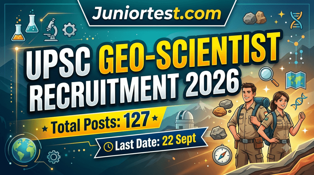UPSC Combined Geo-Scientist