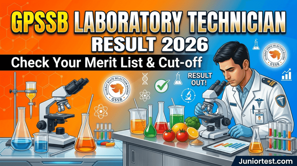 GPSSB Laboratory Technician Result