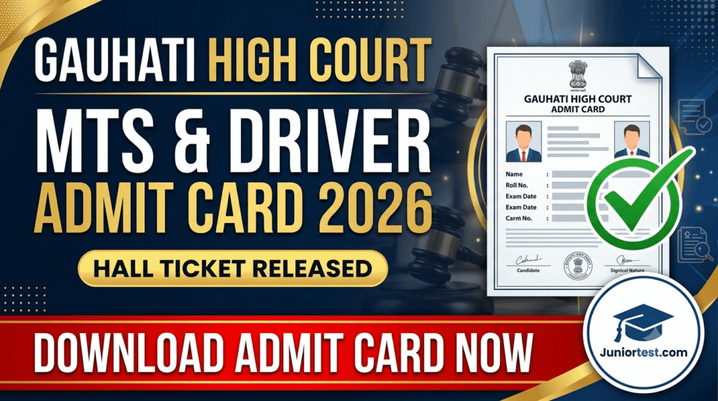 Gauhati High Court Admit Card
