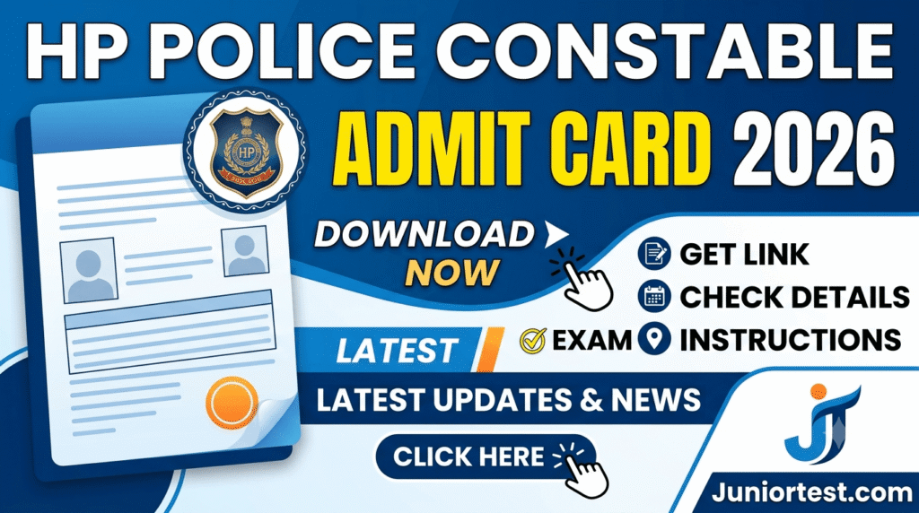 HP Police Constable Admit Card 2026