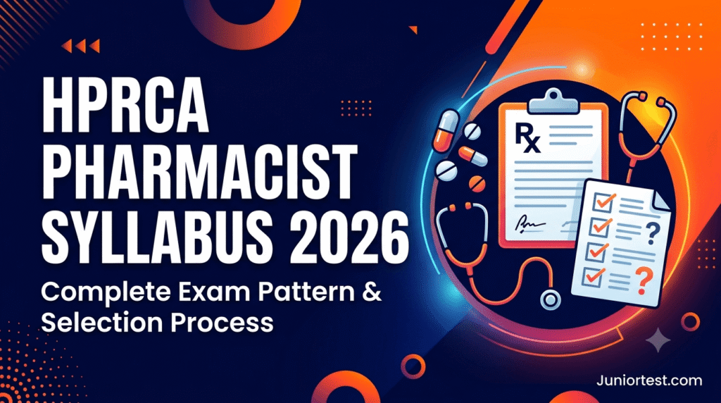 HPRCA Pharmacist Syllabus 2026
