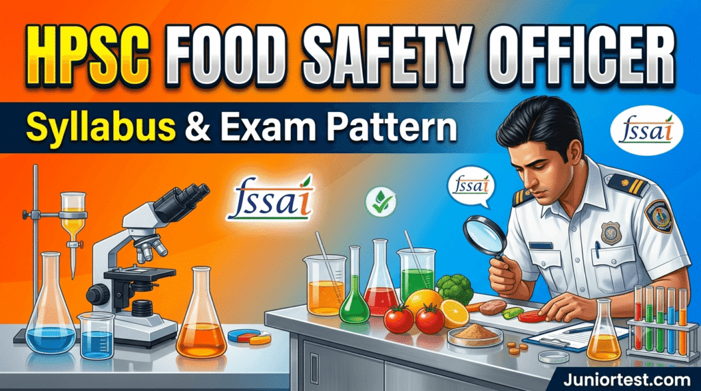 HPSC Food Safety Officer Syllabus 2026