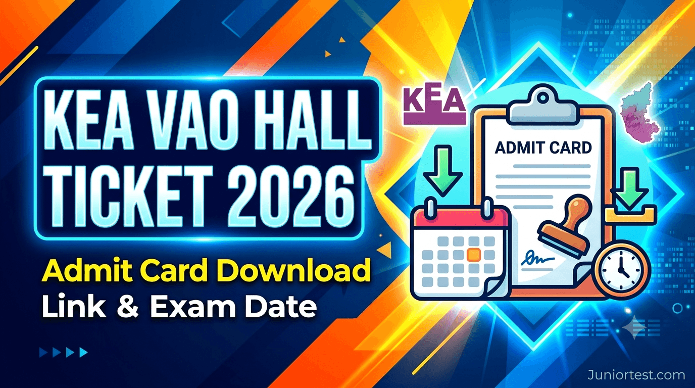 Position Voting Tickets KEA VAO Hall Ticket 2026