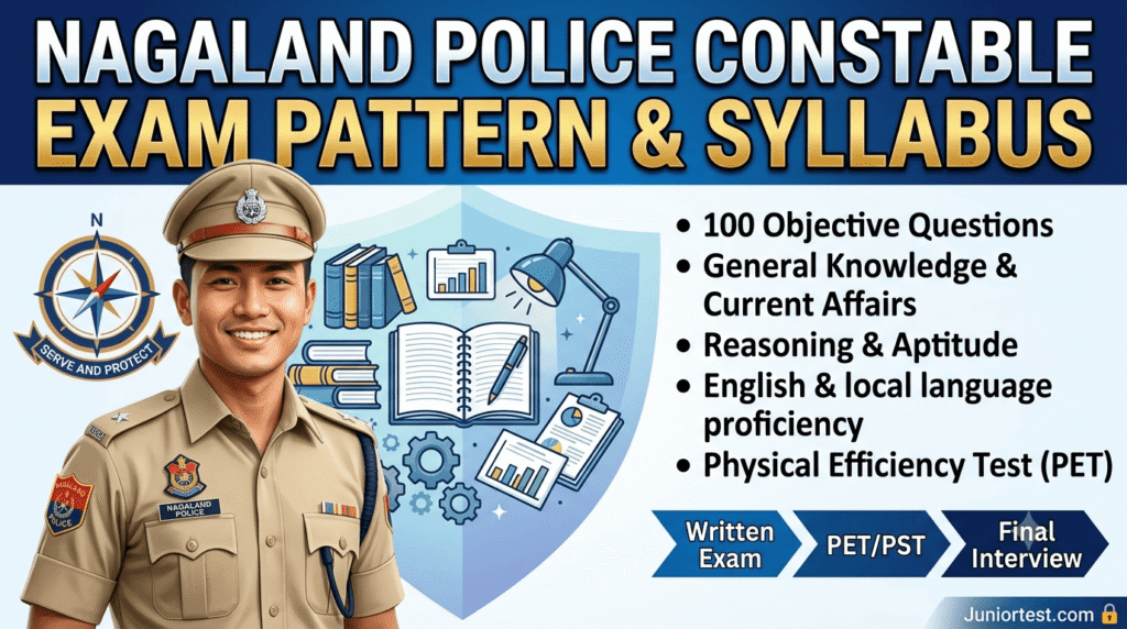 Nagaland Police Constable Syllabus 2026