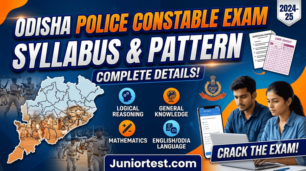 Odisha Police Constable Syllabus