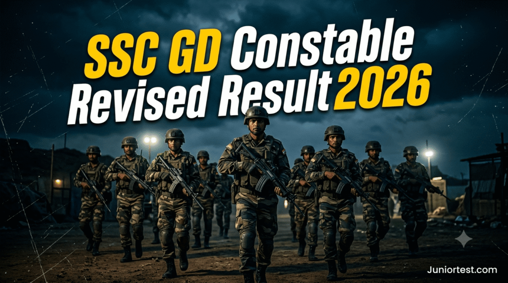 SSC GD Constable Revised Result 2026