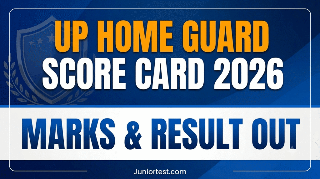 UP Home Guard Score Card